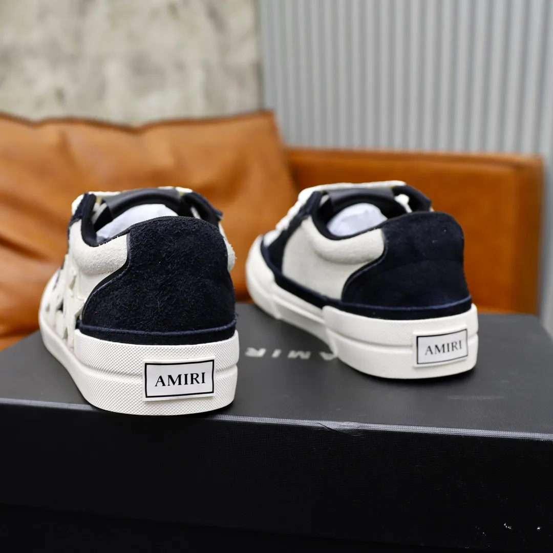 Men's men's shoes 💰540💰🔥🔥🔥 Couple style Amiri2024 new sports and casual shoes, casual, fashionable and versatile flat-soled moral training shoes. Classic color combination + perfect shoe shape, Amiri’s classic Logo star makes you and I fall in love. Imported cow suede leather makes the shoes more high-end. Recommended by major celebrities, bloggers and internet celebrities.   Color: black, off-white, blue, pink, red. Size: Women’s 35-40 (41 is custom-made and non-returnable) Men’s 38-44 (45 and 46 are custom-made and non-refundable)